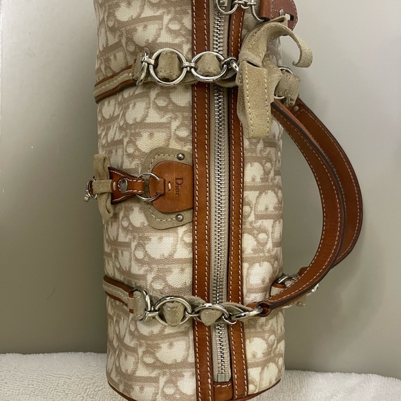 Dior Beige and Brown Shoulder Bag - Picture 5 of 10